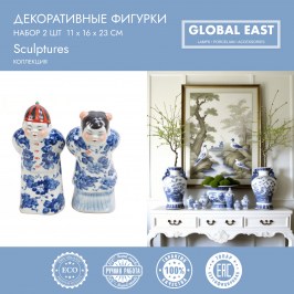 Набор декоративных фигур 2 шт Global East GE-1235.jpg